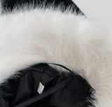 Daiiibabyyy  Winter New Imitation Fox Fur Fur Velvet Ladies Hat Ins Style Korean Fashion Luxury Fisherman Hat Outdoor Shopping Accessories