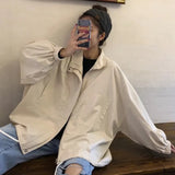 DAIIIBABYYY  -  Women's Spring New Workwear Jacket Korean Loose Style Versatile Jacket Cardigan Top