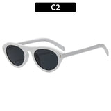 Daiiibabyyy  Retro Versatile Hot Girl Sunglasses Outdoor Fashion Driving Cross-Border Sunglasses