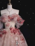 Daiiibabyyy  Off-Shoulder Light Wedding Dress New Fairy Style Going Out Dress Main Dress Adult Ceremony Wedding Super Fairy Dress Skirt