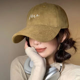 DAIIIBABYYY  -  Unisex Embroidered Baseball Cap Vintage Soft Cotton Adjustable Sun Visor Hat Men Women Outdoor Sports Hip Hop Dad Trucker Cap