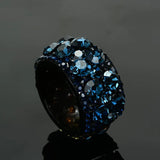 DAIIIBABYYY  -  Young Girls Hair Ring Headwear Korean rhinestone hair clip with a high ponytailhair ring clip Glitter hair clip hair Accessories