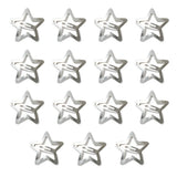 Daiiibabyyy  12-48Pcs Hollow Star Hair Clips, Silver Metal Star Barrettes, Y2K Style Hair Accessories for Women, Perfect for Daily & Parties