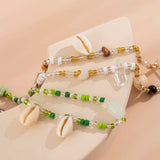 DAIIIBABYYY  -  Bohemia Hand-woven Beaded Waist Beads Women's Fashion Irregular Stone Belly Chain Sexy Body Chain Jewelry Gift