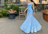 Daiiibabyyy  French Blue Floral Print Halter Dress Women Summer Beach Vacation Slimming Pure Desire Fish Tail Wrap Long Skirt Casual Gown