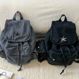 Daiiibabyyy  Students Travel Mochilas Mujer High Capacity Mochila New Canvas Bag Korean INS Backpack Lightweight Bags for Woman
