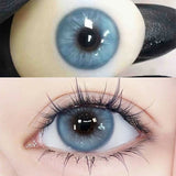 Daiiibabyyy  Graded 1pair Color Contact Lenses Mixblood Softlens 12months