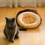 DAIIIBABYYY  -  Warm Cat Sleeping Autumn Winter Warmth Tunnel Cat Nest Wool Warmth Cat Comfortable Semi Enclosed Cute Dog Nest Cat Accessories