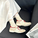 Daiiibabyyy  New Womens Mary Jane Shoes Exquisite Ballet Casual Shoes for Woman Fashion Hollow Out Sneakers Designer Shoes Zapatos Mujer