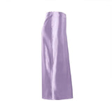 Daiiibabyyy  Master the Elegance! Solid - color, Versatile and Casual Fishtail Midi Skirt with Draping Effect, a Trendsetter.