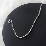 Daiiibabyyy Silver Color Geometry Bracelet for Women Girl Birthday Gift Simplicity Korean Office Jewelry Dropshipping Wholesale