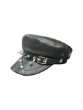 DAIIIBABYYY  -  Korean Rivet Y2k Dark Retro Personalized Newsboy Cap Niche Spring and Autumn Leather British Sunshade Painter Hat for Women