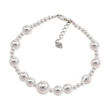 Daiiibabyyy 925 Sterling Silver Bead Korean INS Bracelet For Women Versatile Fashion Temperament Jewelry Gift Dropshipping