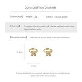 Daiiibabyyy  Flower Star Ear Buckle Fashion Commuter Versatile Ins Hoop Earrings Luxury Luxury Designer Jewelry