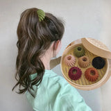 DAIIIBABYYY  -  Matte Hairpins Maker Bun Horsetail Buckle Hair Clips for Women Expanding Bird Nest Hair Claws Clips Korean Hair Accessories