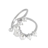 DAIIIBABYYY  -  Light Luxury Temperament Pearl Ring Female Niche Design Versatile Fashion Trend Splicing High-End Feeling Banquet Jewelry Gift