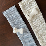 DAIIIBABYYY  -  Women Lace Lolita Half Finger SleevesThin Pleated Mesh Summer Sunsreen Cute Bones Cross Gloves Armband Punk Y2K Flexible
