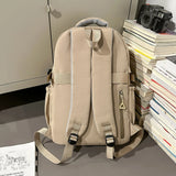 Daiiibabyyy  New Backpack for Middle School and High School Students, Simple and Versatile Backpack with Large Capacity