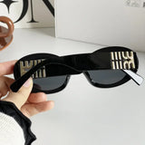 Daiiibabyyy  New Fashion Oval Sunglasses Women Men Trendy Cool Sun Glasses Ladies Street Shot Retro Premium Eyewears Gafas De Sol UV400