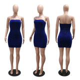 DAIIIBABYYY  -  Sexy Dresses for Woman Off the Shoulder Sheath Package Hips Mini Length Elegant Ladies Evening Night Club Vestidos Mujer Clothes