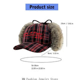 Daiiibabyyy  Earflap Baseball Hat for Girls Women Embroidery Furry Casual Hat for Sports Gym Mountain Camping Hat Outdoor Activity