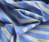 DAIIIBABYYY  -  Spring and Autumn New Striped Long-sleeved Shirt and Korean Version of Loose Slim Mid-length Shirt Fashion Casual Shirt