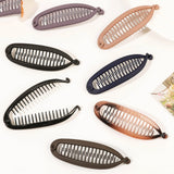 DAIIIBABYYY  -  Matte Fish Shaped Banana Hairpin Ponytail Hair Clip Headband For Women Hair Accessories HairgripsTwist Clamp Barrettes Headwear
