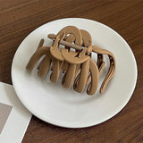 Daiiibabyyy  Hot Design Top Grade Pumpkin Hair Claw Clip For Women Back Long Hair Hold Barrette Hairpin Hair Crab Clips Hair Accessories