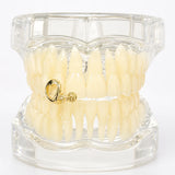 Daiiibabyyy  Fashion Gold-Plated Single Hollowed-Out rose Flower Braces Hip-Hop Braces Flower Decorative Jewelry Accessory