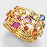 Daiiibabyyy  Europe and the United States new hot ring ring for women retro exaggerated simple personality ring for women
