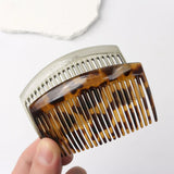 Daiiibabyyy  New Elegant Bun Hair Combs Tortoiseshell Hair Pins Stray hairs Hair Fork Hair Styling Tool