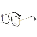 DAIIIBABYYY  -  Square Blue Light Blocking Glasses Man and Women Pink Wine Black Square Frame Eyeglasses Fashion Vision Spectacles Oculos