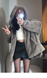 Daiiibabyyy  Irregular Pleated Skirt for Women High Waisted Black Miniskirt Elegant Hip Hugging Skirt