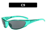 Daiiibabyyy  New Sexy Women's Y2K Hot Girl Sunglasses Fashion Outdoor Women's Cycling Sports Sun Glasses Retro Men's Glasses UV400 Eyewear