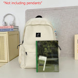 Daiiibabyyy  Backpack for College Students, Simple and Versatile Design, Large Capacity Backpack for Junior High School Students, Backpack