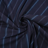 Daiiibabyyy  High Waist Chiffon Midi Skirts for Women Diagonal Striped Slim Flowy Ruffle Hem Casual Elegant Skirt