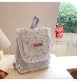 Daiiibabyyy  Women's Fashion Bag Sweet Lace Backpack Women's Small Backpack  Ladies' Backpack Lightweight Travel Backpack Kawaii Smalll Bag