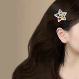 Daiiibabyyy  New Star Diamond Hairpin Rhinestone Hair clips Korean Version HairAccessories hairclips setPinza Pelo