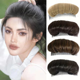 DAIIIBABYYY  -  Hair Bun Volume Increased Hair Pad Accessories Invisible False Hair Clip Base Bump Fluffy Tool Thickening synthetic Hairpin