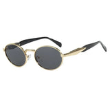 DAIIIBABYYY  -  Retro Round Metal Sunglasses Women Glasses New Fashion Leopard Sun Glasses Trendy Brand Designer Eyewear Female Male UV400