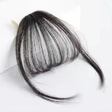 DAIIIBABYYY  -  Fake Invisible Synthetic Air Bangs Hair Clip-In Extension Front Head Fringes Hairpiece Air Bang Natural Hair Styling Accessories