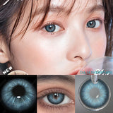Daiiibabyyy  1 Pair Color Contact Lenses for Eyes Natural Brown Lenses Beauty Fashion lense Blue Contact Lenses Green Eye Contact