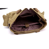 Daiiibabyyy  Canvas retro crossbody bag, handbag commuting bag, shoulder bag, work bag, large capacity handbag