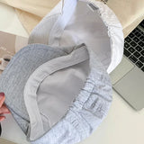 Daiiibabyyy  Japanese Cotton Linen Beret - Summer Lightweight Face Slimming Newsboy Cap for Women Casual Daily