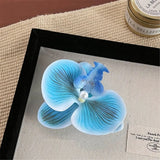 DAIIIBABYYY  -  Sweet Orchid Flower Hairpin Girl Women Summer Seaside Vacation Headwear Duckbill Clip Bohemian Hair Accessories
