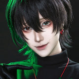 Daiiibabyyy  1pair Green Halloween Color Contact Lenses Crazy Circle Lens Anime Softlens