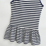 Daiiibabyyy  Sweet Double-shoulder Strap Striped Color-block Camisole For Women Unique Design Patchwork Pure Desire Dress Elegant Casual WIKO