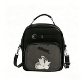 Daiiibabyyy  New Women Fashion Casual Backpack Preppy Style One Shoulder Crossbody Handbag Original Niche Design Girl Ulzzang Ita Bag
