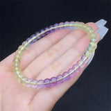 DAIIIBABYYY  -  6MM Natural Ametrine Bracelet String Charms Strand Exquisite Jewelry Gift Healing Crystal Energy Gift 1pcs