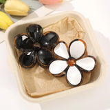 Daiiibabyyy  Women Flower Ponytail Hairpin Hair Claw Girls Party Ponytail Temperament Hair Accessories Hair Crab Headwear Korean Hairpin